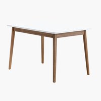Table GAMMELGAB 80x120 chêne/blanc