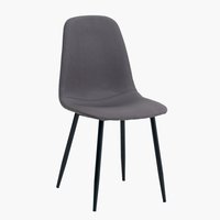 Jedálenská stolička JONSTRUP sivá/čierna