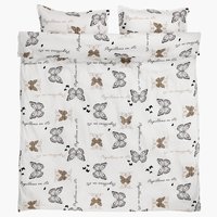 Conj capa edredão SIGNE cetim KING