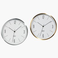 Relógio parede HALVOR Ø30cm sortido