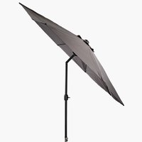 Marktparasol AGGER Ø300 donkergrijs