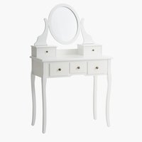 Dressing table MALLING with mirror white