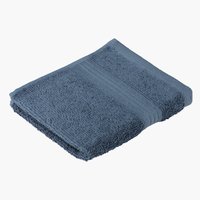 Asciugamano pee il viso KARLSTAD 28x30 blu polvere KRONBORG