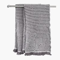 Bath towel IDRE 70x140 grey SENSE