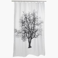 Shower curtain MARIEBY 180x200 white KRONBORG