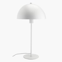 Lampe de table HELGI Ø25xH46cm blanc