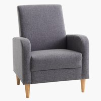 Fauteuil GEDVED gris