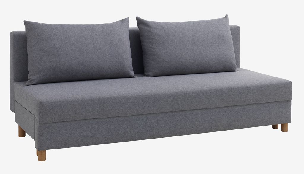 Canapé convertible NORSMINDE tissu gris clair JYSK