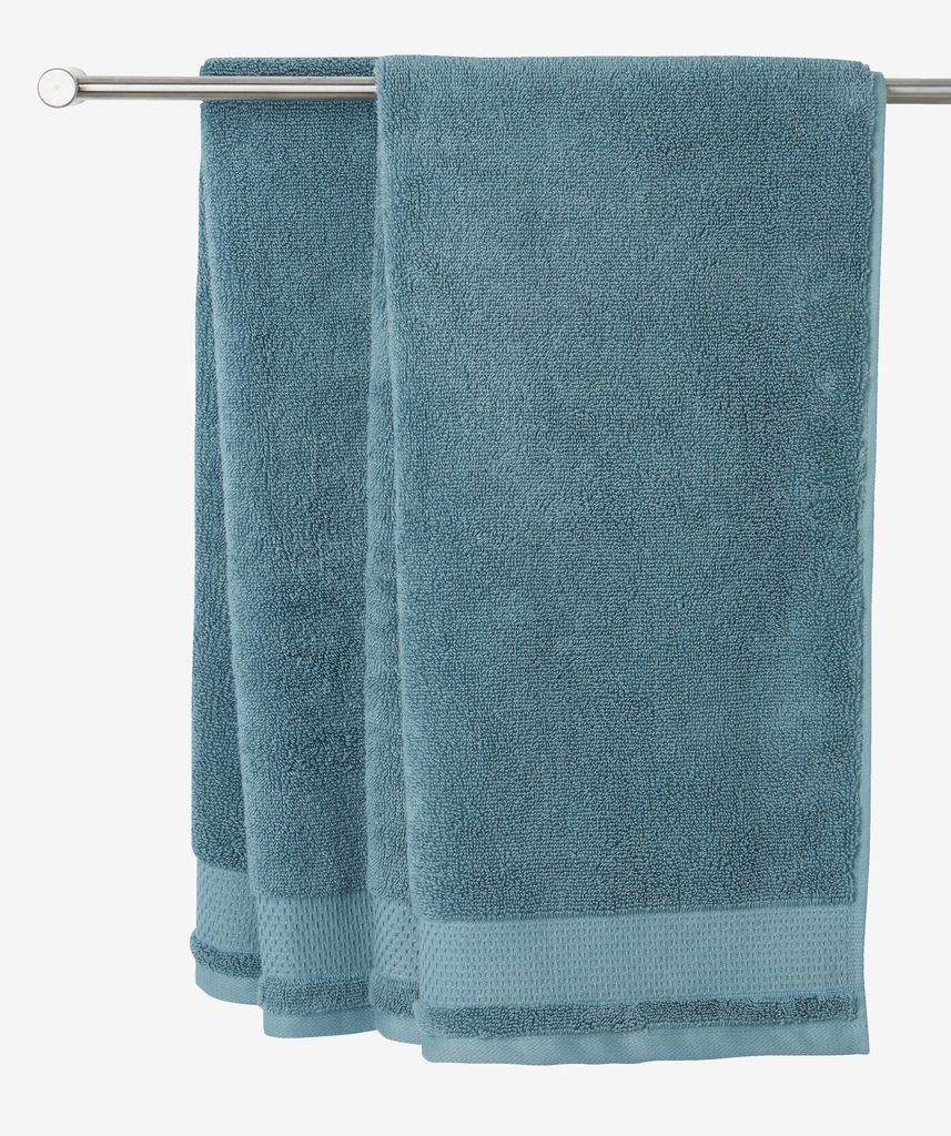 Blue grey hand towels sale