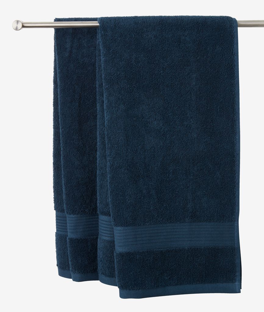 Ręcznik KARLSTAD 100x150 granatowy