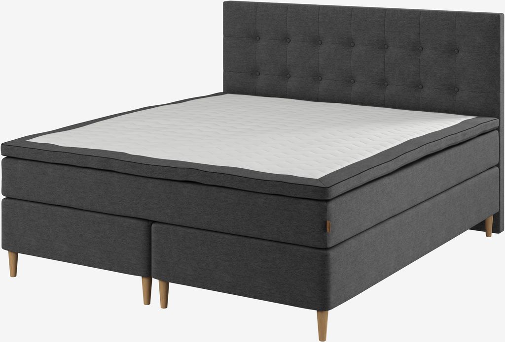 Zagłówek 160x122cm NISA H70 szary-40 DREAMZONE