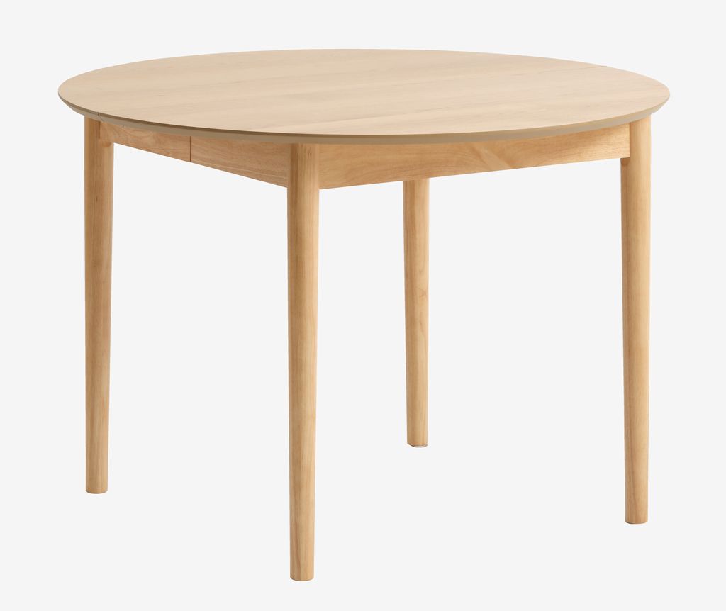 Dining table MARSTRAND D110/110x200 oak JYSK