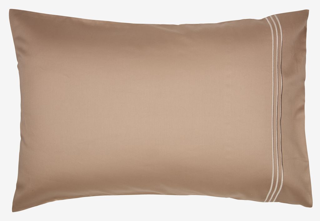 Federa Per Cuscino LINUM Annabell – Cotone 100%, 50x50 Cm, Colore Beige, Lavabile A 60°C