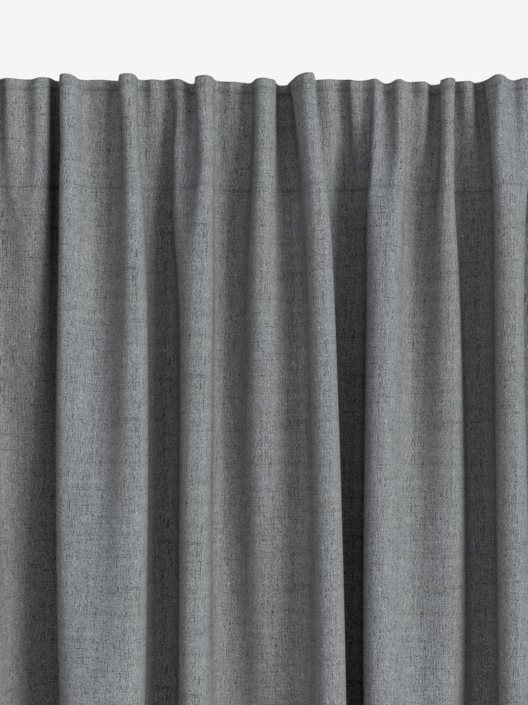 Blackout curtain ALDRA 1x140x175 grey JYSK