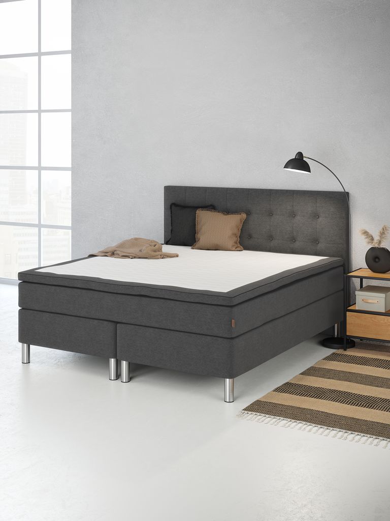 Zagłówek 160x122cm NISA H70 szary-40 DREAMZONE