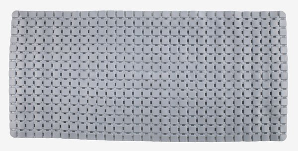 Non-slip bath mat VITTINGE 36x76 grey