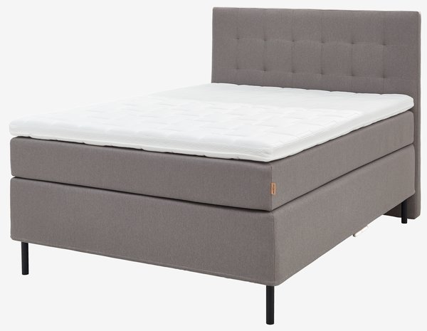 Boxspring 140x200 GOLD C110 grijs-21