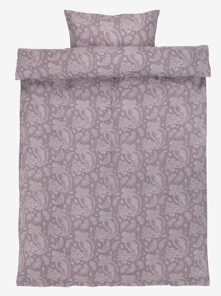 Flanell-Bettwäsche PATRICIA 160x210 hellviolett