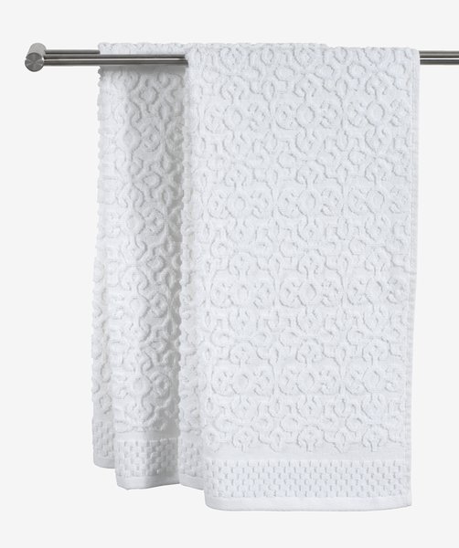 Bath towel STIDSVIG 70x140 white KRONBORG