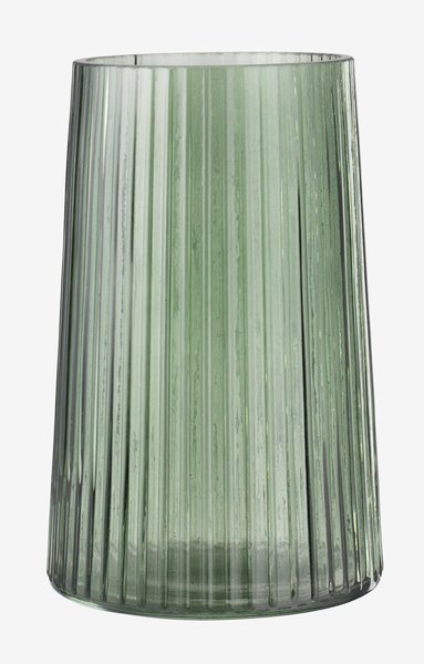 Vaza ROY Ø13xV20cm zelena