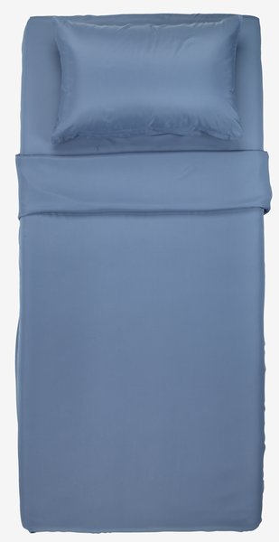 Conjunto de lençóis CATERINA micro 160x240 azul