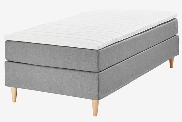 Boxspring 90x200 BASIC C10 Šedá-23