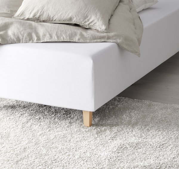 Fitted sheet DAGNY Double white JYSK