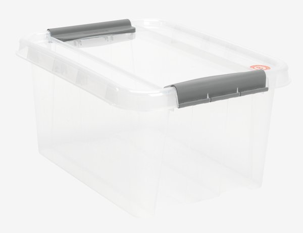 Boîte de rangement PROBOX 32L avec couvercle transparent