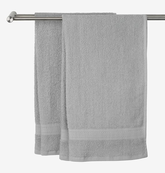Hand towel UPPSALA 50x90 light grey