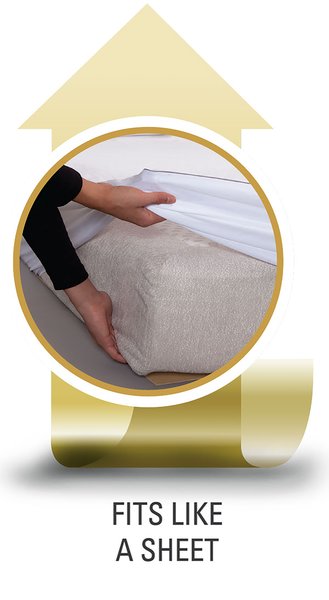 Alèse Matelas GERDA 90x200x35 blanc