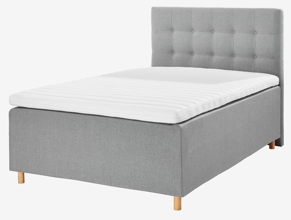 Boxspring 180x200 PLUS C80 grijs-23