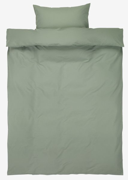 Parure de lit ELLEN 160x210 vert