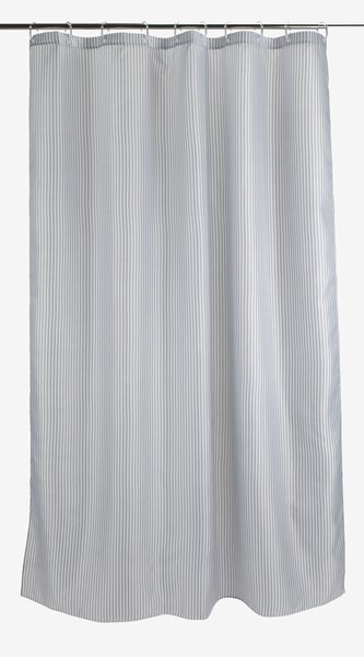 Duş perdesi SUNDBY 150x200 gri/beyaz