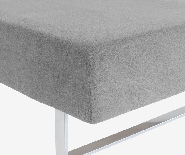 Plachta froté TINDRA 180x200x30 sivá