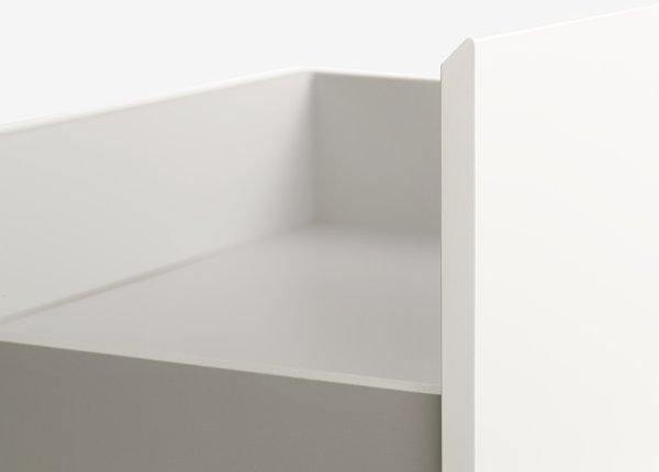 Posteľový rám s úlož. priestorom TANGBJERG 90/180x200 biela