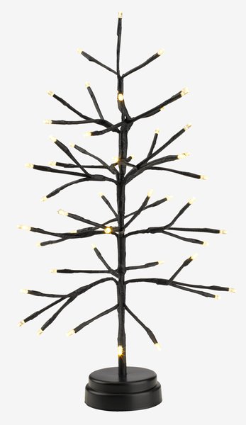 Sapin lumineux LED NORDRE H45cm a/48 LED et minuterie