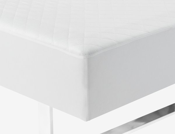 Mattress Protector MATHILDA Quilt MATHILDA Super King white