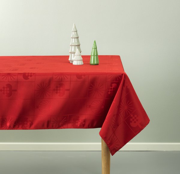 Tablecloth GULDSTEN 140x240 red