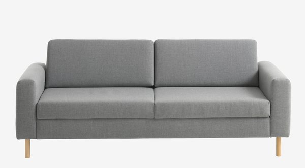 Sofa SVALBARD 3-pers. lysegrå