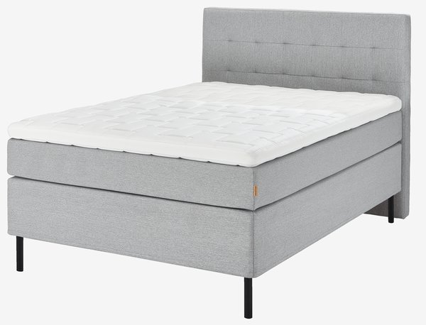 Boxspring 120x200 GOLD C110 grijs-27