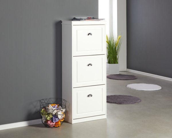 Portasalse Excelsa Home Bianco - 3 Scomparti In Porcellana Elegante - Foto 6