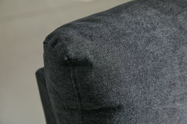 Recliner NAKSKOV dark grey fabric