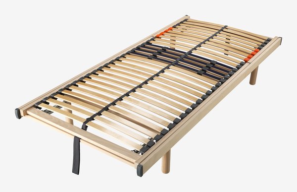 Lettino Baby Tany White 120x60cm - In Legno Di Pino Con Rete Regolabile 3 Livelli - Foto 8