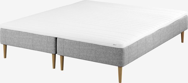 Resårbotten 160x200 FJELNA PB20 grå-25 PU