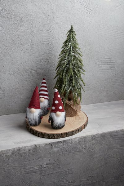 Lutin de Noël BOND H17cm a/feutre assorti