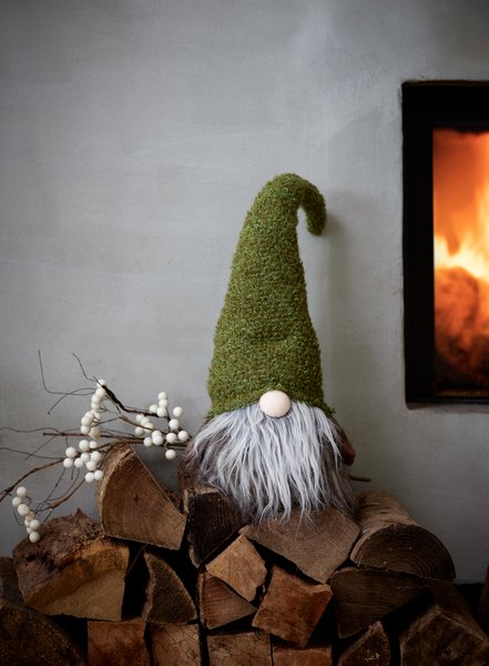 Lutin de Noël ODIN H56cm vert
