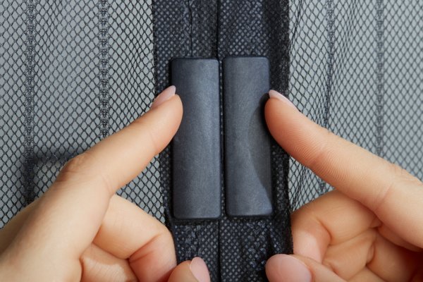 Insektenschutzgitter BYGDIN 90x210 Tür schwarz