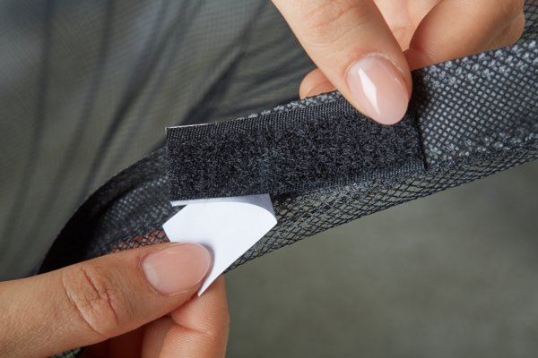 Insektenschutzgitter BYGDIN 90x210 Tür schwarz