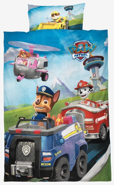 Bettwäsche PAW PATROL 135x200 bunt