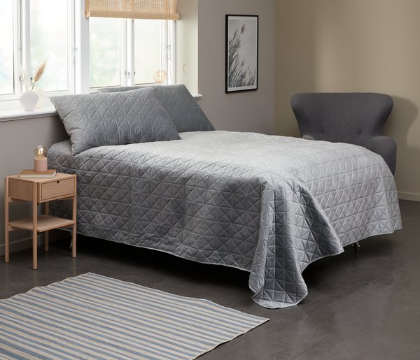 Cuscino rettangolare ENGBLOMME 60x90 cm grigio